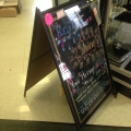A Frame Sign Holder Kit with Markers