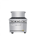 New Cook Rite Model AGR-6B-36 Natural Gas Range with 6 Burners with Oven