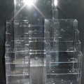 Multiple Pocket Acrylic Brochure Holders
