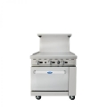 New Cook Rite Model AGR-36G - 36 Natural Gas Griddle on 24 Oven